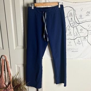 FIGS blue straight leg scrub bottoms womens xs
